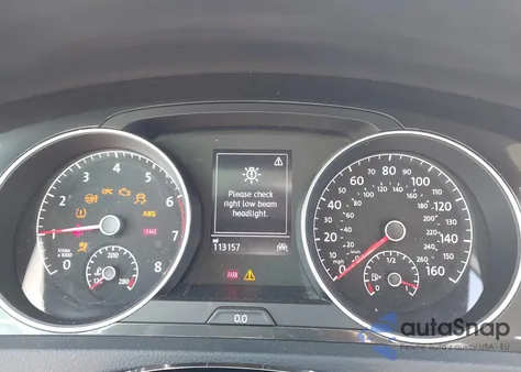 2019 Volkswagen Golf Alltrack Tsi S/Tsi Se/Tsi Sel z USA, uszkodzony, nr VIN 3VWM17AU5KM519857